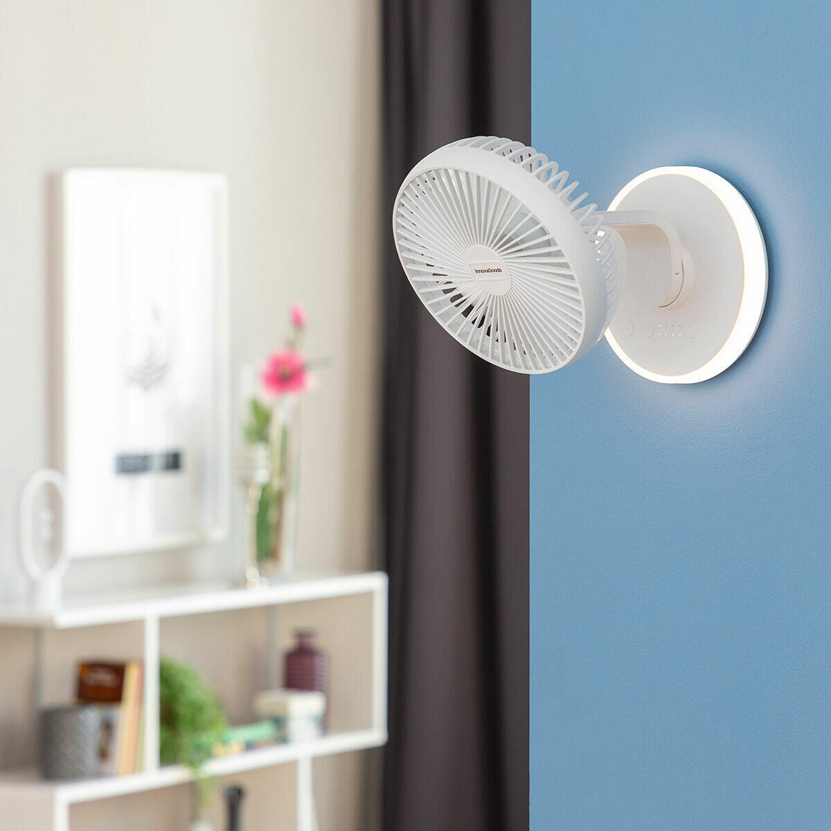ViralWind – Ventilador Recargable con LED