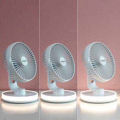 ViralWind – Ventilador Recargable con LED