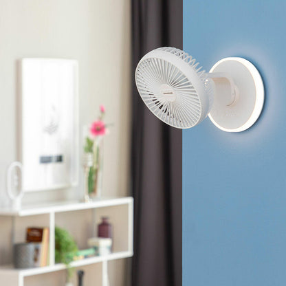 ViralWind – Ventilador Recargable con LED